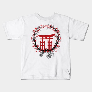 Circle Torii Nature Kids T-Shirt